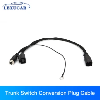No Cable Murda Plug and Play Traat VW Logo Kaamera koos Pagasiruumi Lüliti Konverteerimise Plug Kaabel