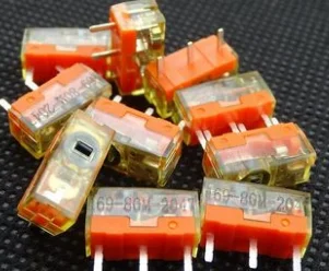 Mikro lüliti 2tk/pakk originaal TTC tolmukindel kuld seeria hiirt, kuld kontaktori 30 60 80 miljonit klikki elu