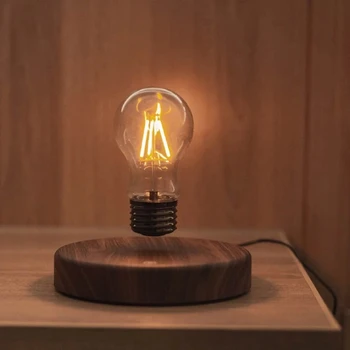 Uus Maglev Nimi Ekstravagantne Tabel Lamp Retro Home Elutuba Uuringu Veranda Laua Magnetic Levitation Lamp Ornament